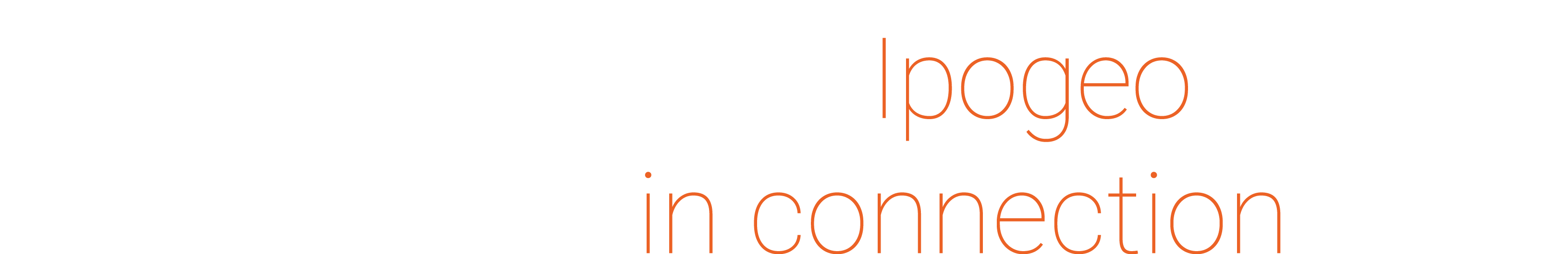 Genesis of Ipogeo  Talents in connection 
